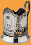 Подстаканник город Самара Герб (лазерная гравировка)
