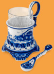 Подстаканник Домик Зима Презент (в наборе)