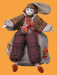 Кукла на чайник для самовара Иван (фарфор)