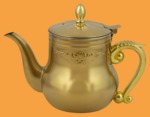 Чайник заварочный из нержавеющей стали Шах (1000 мл)