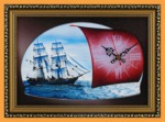 Часы настенные Парусник (20*30 см)