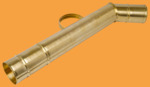 Труба для самовара 55 мм (матовая латунь)
