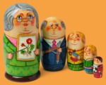 Матрёшка Учитель (5 мест)