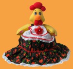 Грелка на чайник Курица