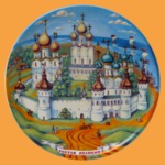 Коллекционная тарелка Ростов Великий (малая)