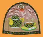 Грелка на чайник Чаепитие (аппликация)