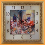 Часы настенные Фабрика Санта-Клауса (25*25 см)