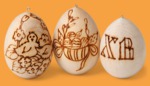 Набор яйцо-заготовка Христос Воскрес №1