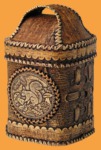 Короб Береста Белочка с ручкой (малый)