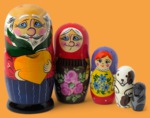 Матрёшка Сказка Репка (5 мест)