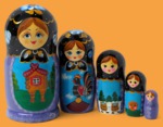 Матрёшка Народные сказки (5 мест)