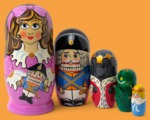Матрёшка Щелкунчик (5 мест)
