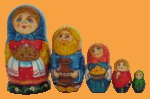 Матрёшка Деревенский праздник (5 мест)