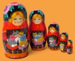 Матрёшка Кошачья любовь большая (5 мест)