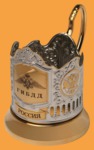 Подстаканник ГИБДД (никель-золото, лазерная гравировка)