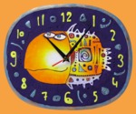 Часы Fish Time (керамика)