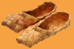 Лапти Берестяные с задником (34, 5 размер)