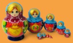 Матрёшка Предметная с самоваром (10 мест)