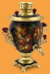 Самовар электрический Волшебная лоза коричневая (3л)