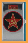 Визитница металлическая СССР