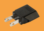 Переходник с отечественной вилки на американскую (2PIN)