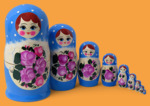 Матрёшка Краса небесная (9 мест)