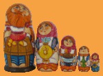 Матрёшка Застолье (5 мест)
