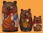 Матрёшка Кот с кувшином (3 места)